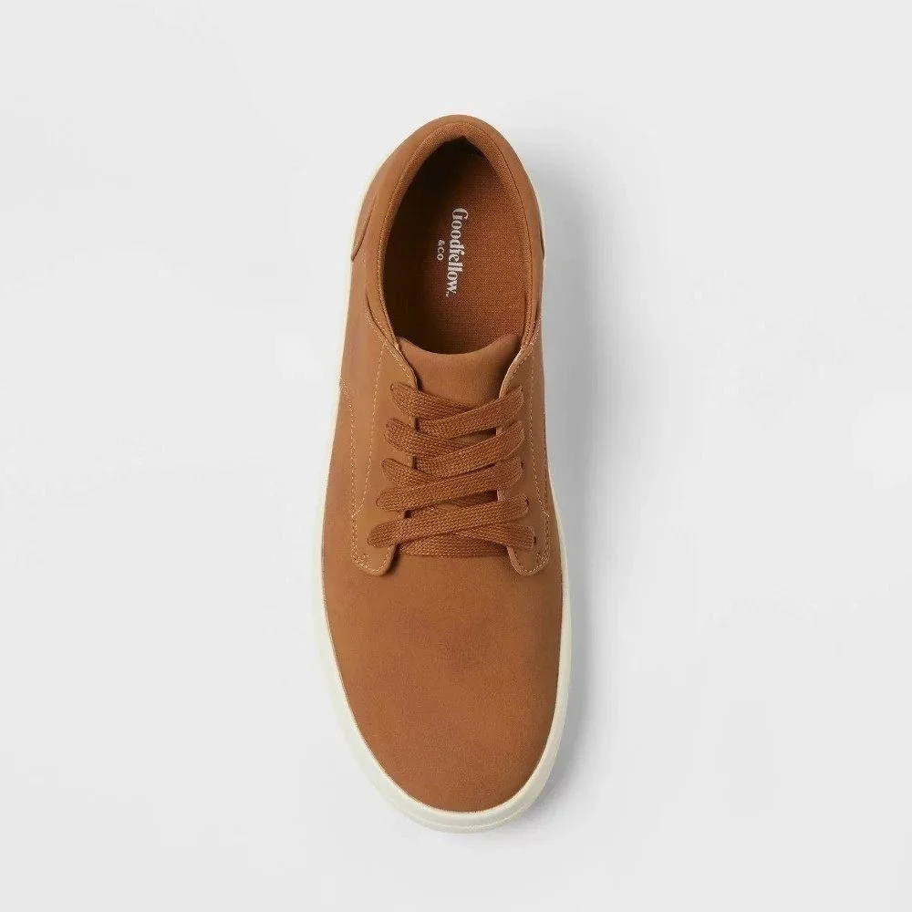 Men's Harj Sneakers by Goodfellow & Co Brown Size 9.5 New With Tags